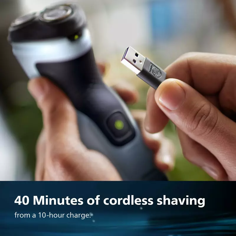 Philips Electric Cordless Shaver, Comfortcut Blades, Anti-Corrosion Shaving System, 3D Floating Heads, Shave Wet &Amp; Dry 3000X Series X3063 5 Philips Electric Cordless Shaver, Comfortcut Blades, Anti-Corrosion Shaving System, 3D Floating Heads, Shave Wet &Amp; Dry 3000X Series X3063