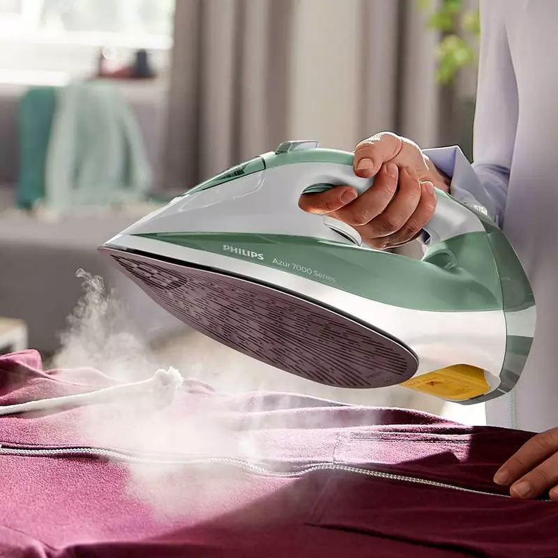 Philips Steam Iron Hv 2600W 300Ml , 220G Steam Boost, Quick Calc Release And Steamglide Plus Soleplate, 7000 Series Green Dst7012 6 Philips Steam Iron Hv 2600W 300Ml , 220G Steam Boost, Quick Calc Release And Steamglide Plus Soleplate, 7000 Series Green Dst7012