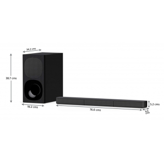 Sony Home Cinema Soundbar System 5.1ch 400W with Dolby Digital technology HT-S20R