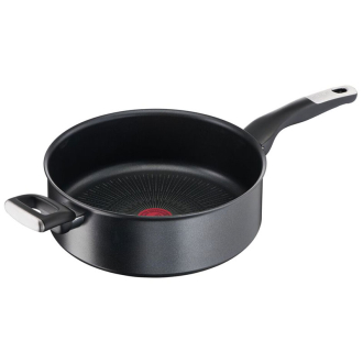 Tefal Unlimited Sautepan 26cm Non Electric G2553302 aluminium material heat indicator thermo signal titanium coating made in france