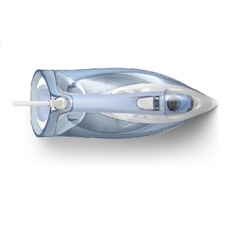 Philips Steam Iron 2600W 300ml, 220g Steam Boost, Quick Calc Release and SteamGlide Plus Soleplate, 7000 Series Blue DST7011