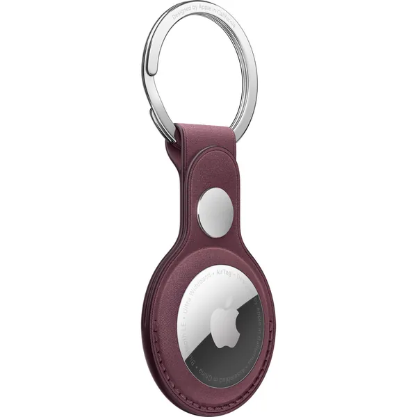 Apple Airtag Finewoven Key Ring Mulberry 2 Apple Airtag Finewoven Key Ring Mulberry