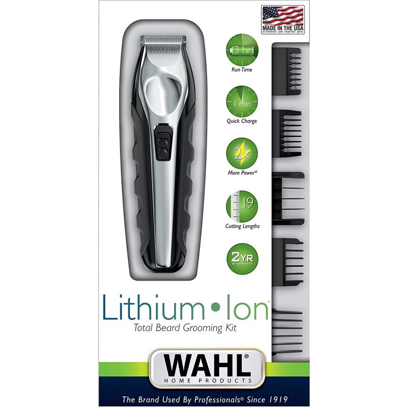 Wahl Shaver &Amp; Trimer Rechargeable Li-Ion Battery 9888-1227 3 Wahl Shaver &Amp; Trimer Rechargeable Li-Ion Battery 9888-1227