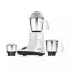 Pigeon Blender 1.5l Big Jar 1.0l Medium Jar 0.4l Chutney Jar Mixer Grinder Ivory 3 Steel Jars 550w Sap 12396 - Stainless Steel Blades For Tough Grinding Heavy Duty Motor Unbreakable Polycarbonate Lid For Convenient Grinding