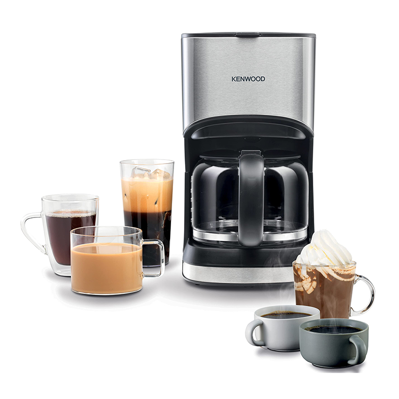 Kenwood Coffee Maker 6 Cup Coffee Maker For Drip Coffee And Americano 900W 40 Min Auto Shut Off, Reusable Filter, Anti Drip Feature, Warming Plate And Easy To Clean Cmm05.000Bm 1 Kenwood Coffee Maker 6 Cup Coffee Maker For Drip Coffee And Americano 900W 40 Min Auto Shut Off, Reusable Filter, Anti Drip Feature, Warming Plate And Easy To Clean Cmm05.000Bm