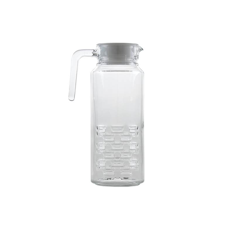 Luminarc Cheqs Fridge Jug With Lid 1.3L Q3654 1 Luminarc Cheqs Fridge Jug With Lid 1.3L Q3654
