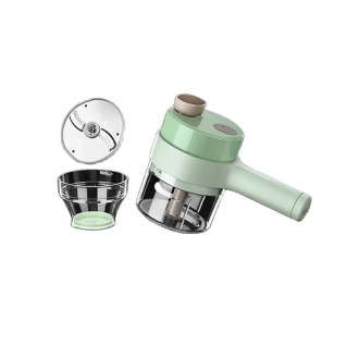 Handheld Mini Electric Food Chopper 4in1 Vegetable Cutter, Chopper, Food Slicer
