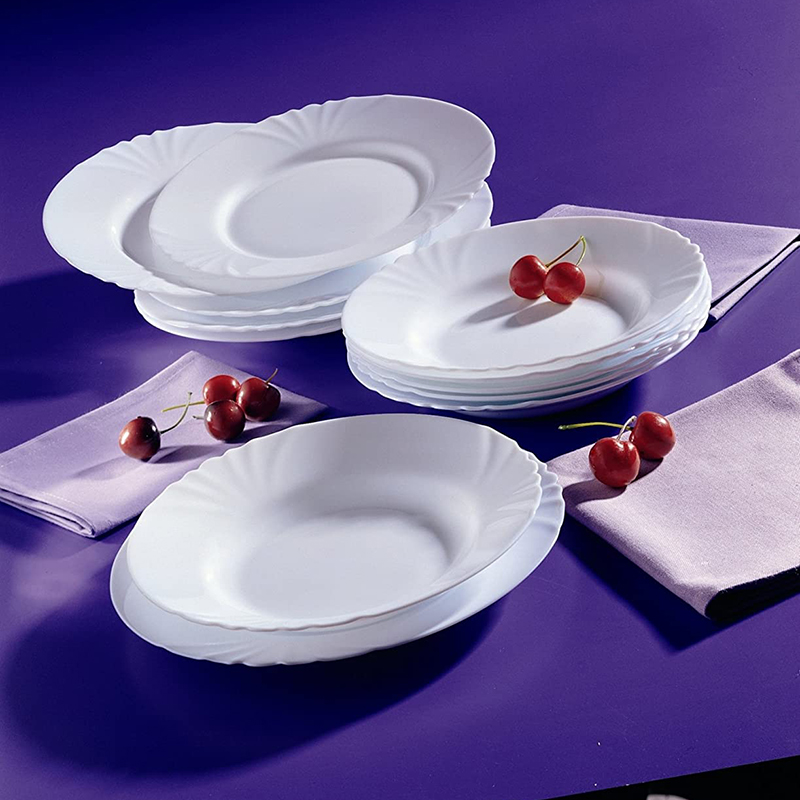 Luminarc Cadix Dinner Plate 25Cm 6Pcs H4132 4 Luminarc Cadix Dinner Plate 25Cm 6Pcs H4132