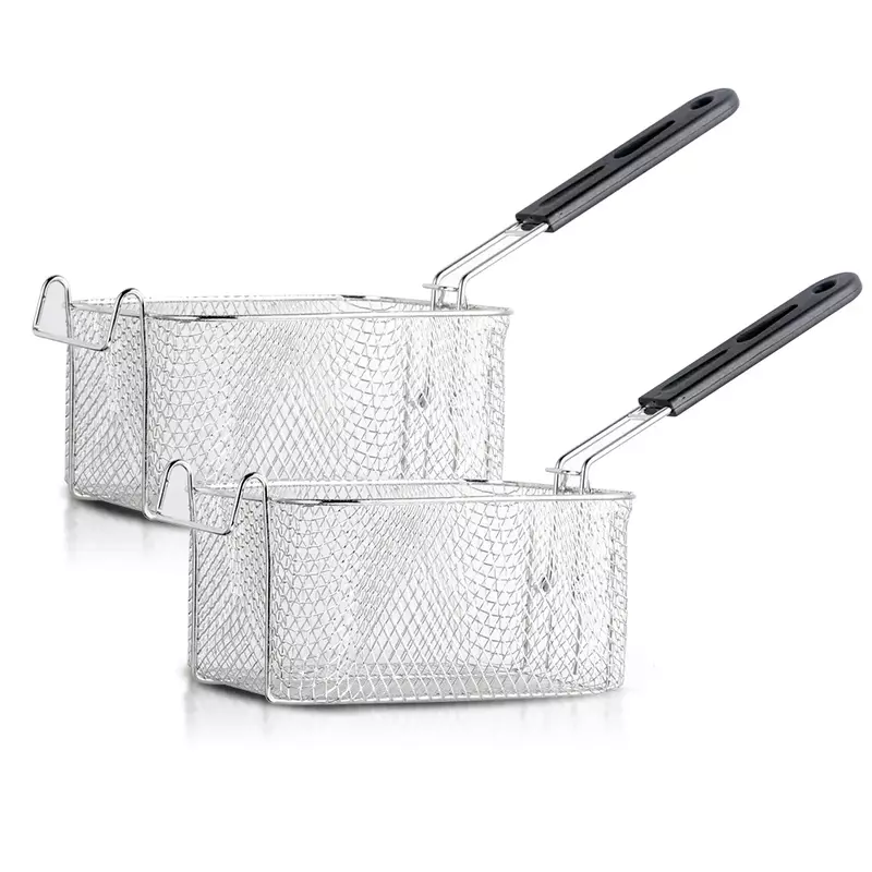 Raf Commercial Deep Fryer 5.5L + 5.5L 2500W, Reinforced Frying Basket, Thickened Stainless Steel, Uniform Heating, Rapid Heating R.5221 4 Raf Commercial Deep Fryer 5.5L + 5.5L 2500W, Reinforced Frying Basket, Thickened Stainless Steel, Uniform Heating, Rapid Heating R.5221