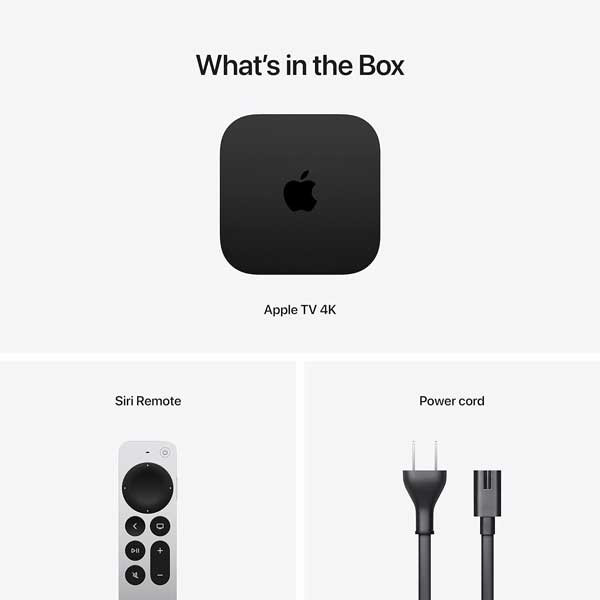 Apple Tv 4K Wi‑Fi + Ethernet With 128Gb Storage 3Rd Generation 3 Apple Tv 4K Wi‑Fi + Ethernet With 128Gb Storage 3Rd Generation