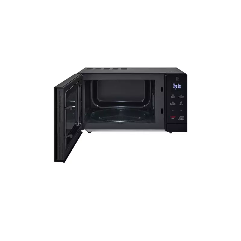 Lg Microwave 30L 900W Solo Automatic + Manual, Easy Clean, Slim Design, Led Lamp, Effortless Cleaning, Practical Space Utilization, Defrost Function, Black Ms3032Jas