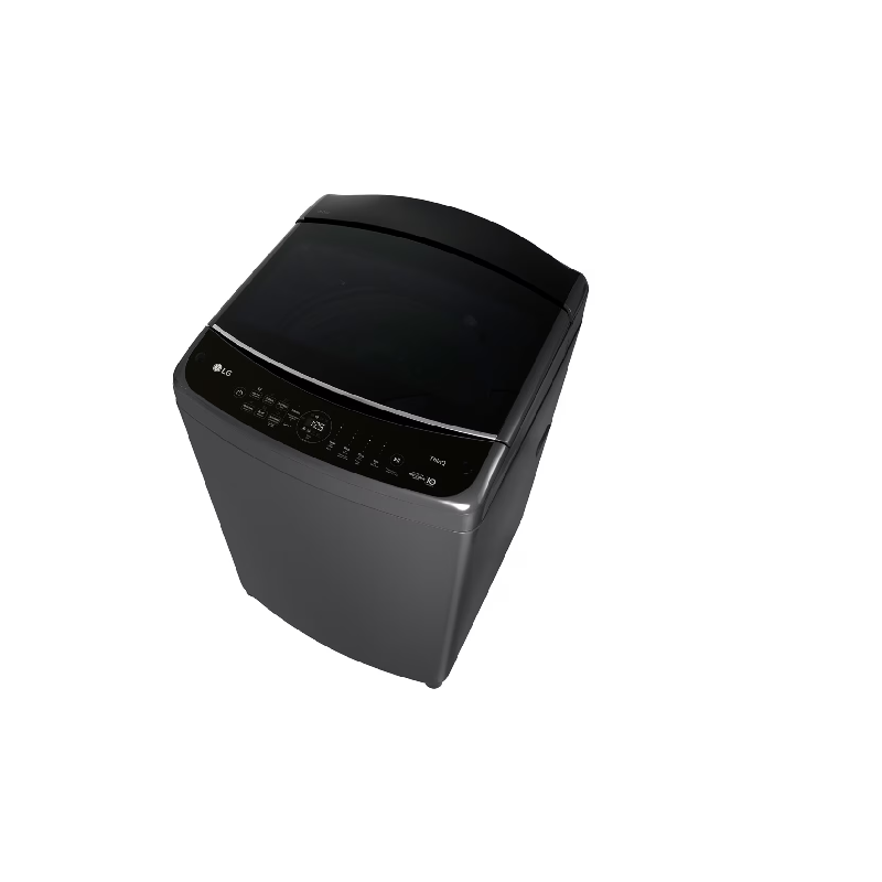Lg 19Kg Top Load Washing Machine: 6 Motion Dd, Inverter Direct Drive, Steam Functionality, Smart Diagnosis, Middle Black Lcd Display T19H3Sdht2
