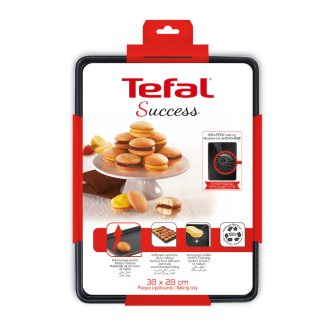 Tefal Perfect Bake Baking Tray 38x28cm Nonstick Coating J1607002 nonstick coating perfect release dishwasher safe