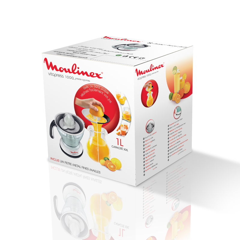 Moulinex Citrus Juicer 25W 1L Vitapress Pc302B27 5 Moulinex Citrus Juicer 25W 1L Vitapress Pc302B27