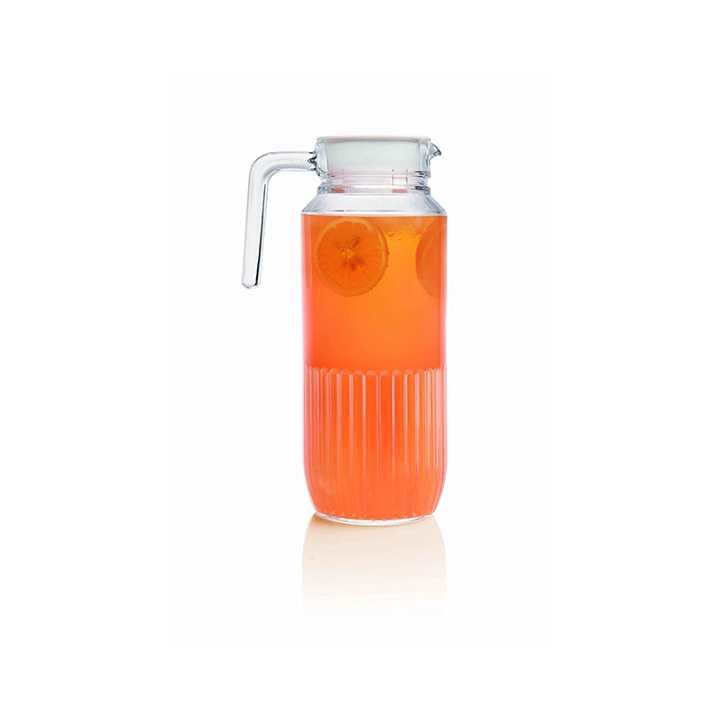 Luminarc Gridz Fridge Jug With Lid 1.3L Q3653 2 Luminarc Gridz Fridge Jug With Lid 1.3L Q3653