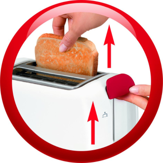 Moulinex Bread Toaster 2 Slot 850w LT160127