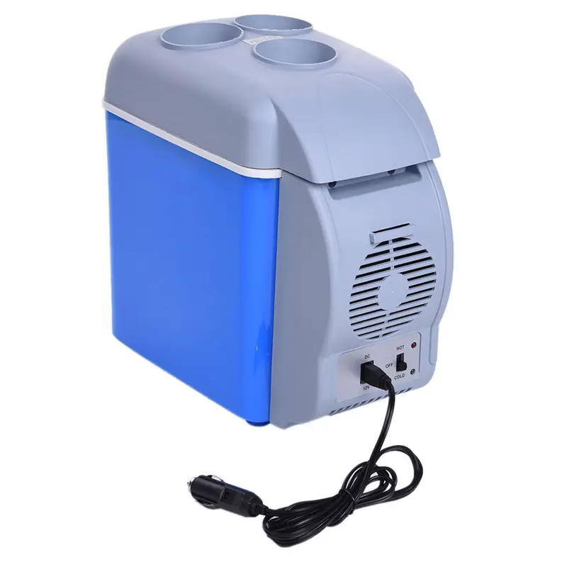 Electric Cooler And Warmer Dual Use Car Refrigerator Portable Mini Fridge 12V Dc Power Supply, 7.5 Liter / 12 Cans 2 Electric Cooler And Warmer Dual Use Car Refrigerator Portable Mini Fridge 12V Dc Power Supply, 7.5 Liter / 12 Cans