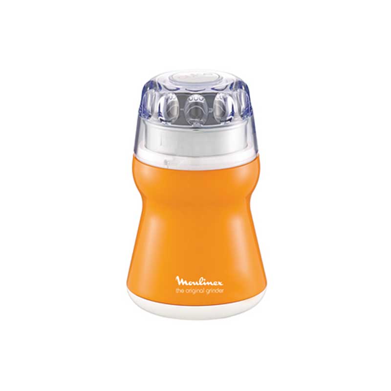 Moulinex Coffee Grinder Orange 180W 50Gm No Filter Ar110O27 1 Moulinex Coffee Grinder Orange 180W 50Gm No Filter Ar110O27