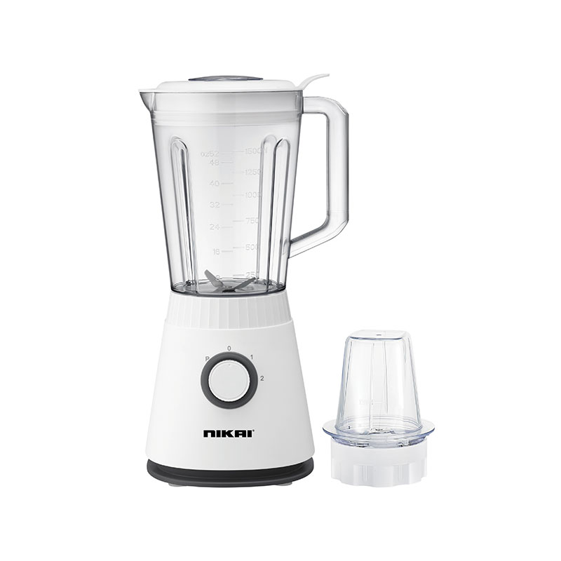 Nikai Blender 1.5L With Dry Grinder 600W Nb1705B Jar With Feeder Cap Stainless Steel Blades 2 Speeds With Pulse 1 Nikai Blender 1.5L With Dry Grinder 600W Nb1705B Jar With Feeder Cap Stainless Steel Blades 2 Speeds With Pulse