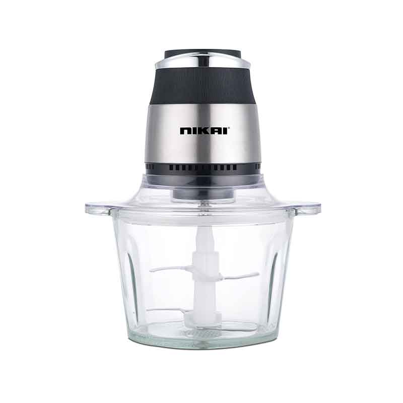 Nikai Chopper 3L Glass Bowl 500W Nc394G Detachable Blade Stainless Steel Blades 2 Speed With Safety Switch 1 Nikai Chopper 3L Glass Bowl 500W Nc394G Detachable Blade Stainless Steel Blades 2 Speed With Safety Switch