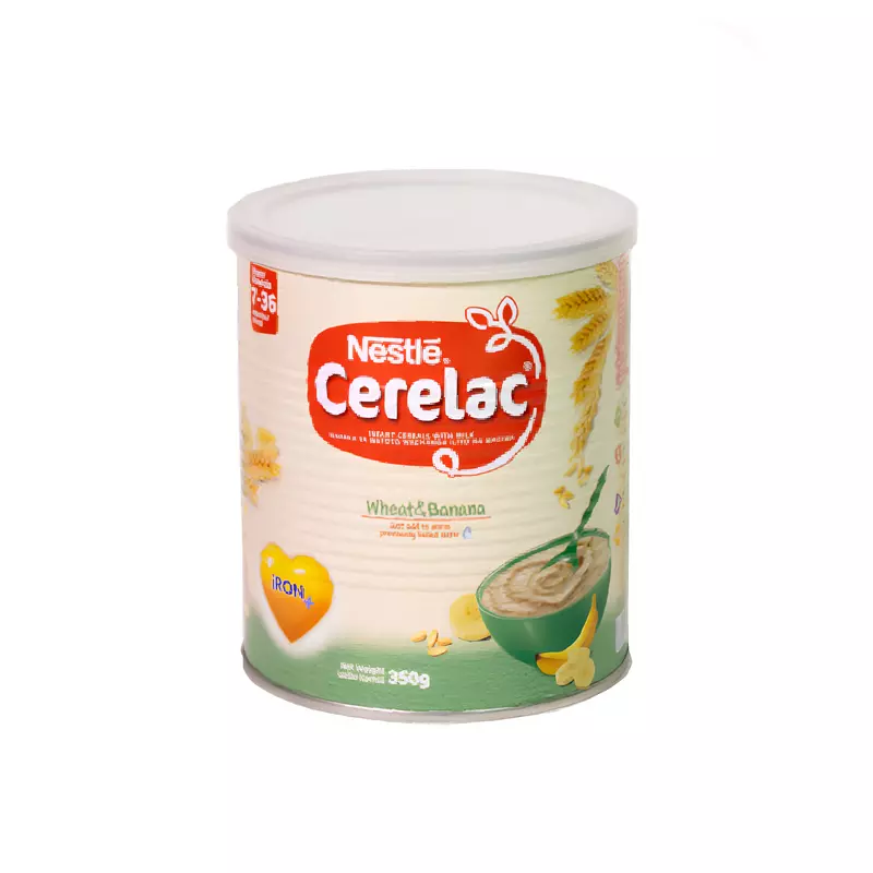 Nestle Cerelac Infant Cereal Banana &Amp; Wheat 350G (Pack Of 24Pcs) 1 Nestle Cerelac Infant Cereal Banana &Amp; Wheat 350G (Pack Of 24Pcs)