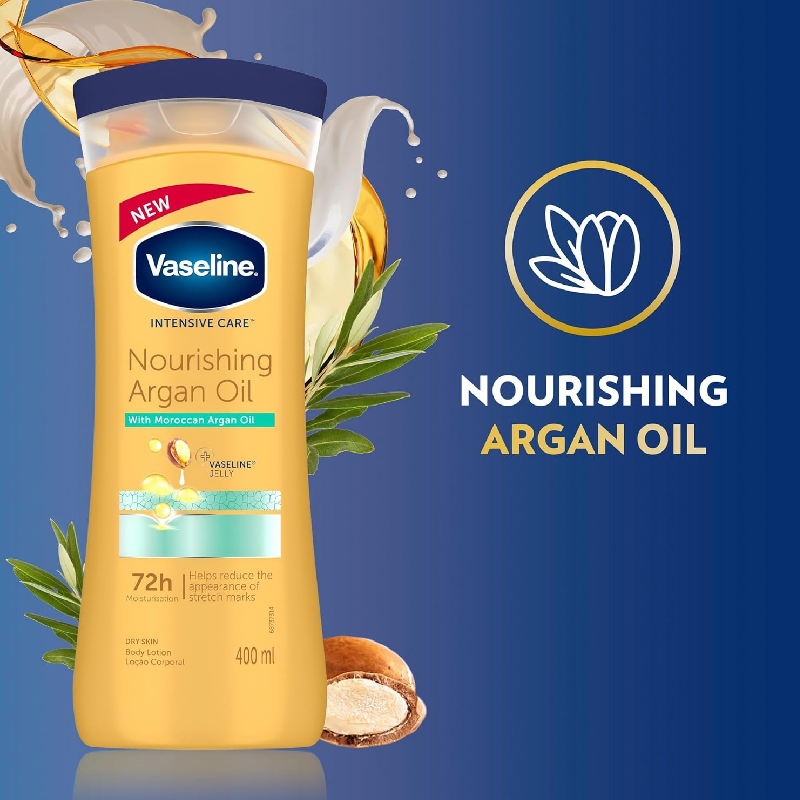 Vaseline Nourishing Body Lotion Argan Oil 400Ml (Pack Of 3Pcs) 6 Vaseline Nourishing Body Lotion Argan Oil 400Ml (Pack Of 3Pcs)