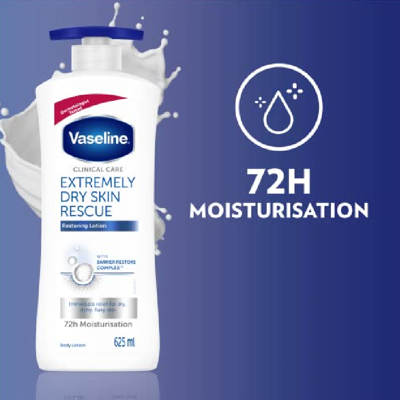 Vaseline Clinical Care Body Lotion Extremely Dry Skin Rescue 625Ml (Pack Of 3Pcs) 4 Vaseline Clinical Care Body Lotion Extremely Dry Skin Rescue 625Ml (Pack Of 3Pcs)