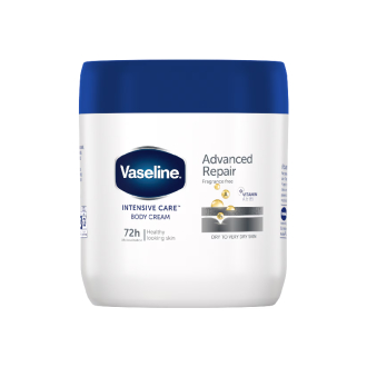 Vaseline Moisturizing Body Cream Advanced Repair 400ml - Set of 3 Pcs