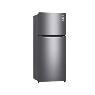LG Refrigerator 205L Gross 187L Net Double Door with Moist Balance Crisper, Multi Air Flow Graphite GN -B202SQBB