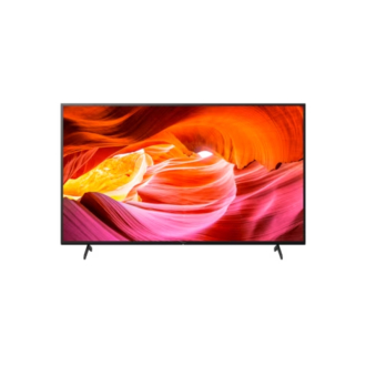 Sony Bravia 65" LED 4K Ultra HD Smart Google TV with Alexa Compatibility, 4K X1-Reality PRO, ChromeCast, Bass Reflex Speaker, Black KD-65X75K