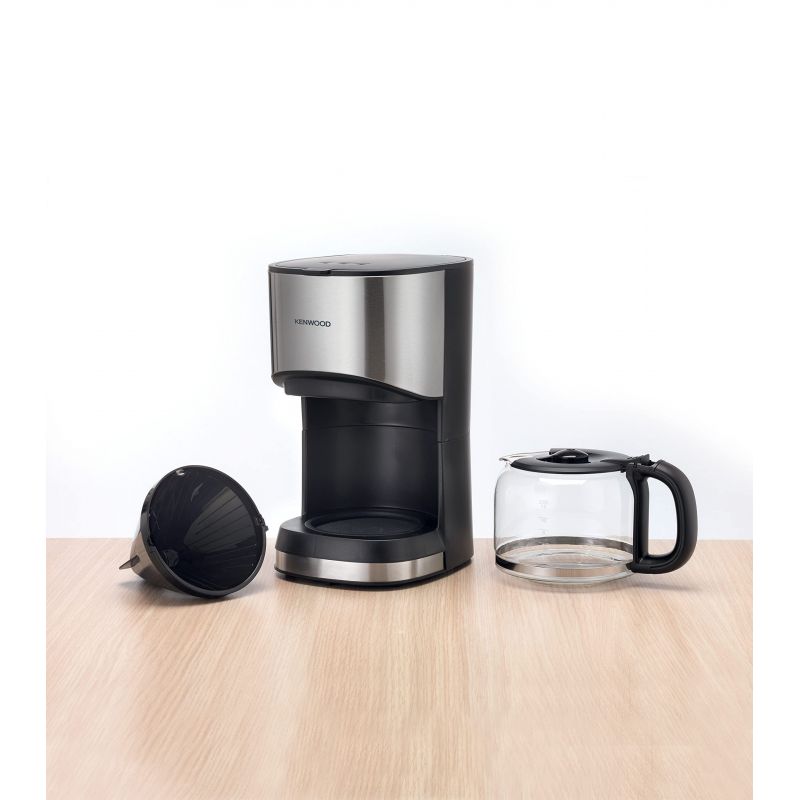 Kenwood Coffee Maker 6 Cup Coffee Maker For Drip Coffee And Americano 900W 40 Min Auto Shut Off, Reusable Filter, Anti Drip Feature, Warming Plate And Easy To Clean Cmm05.000Bm 5 Kenwood Coffee Maker 6 Cup Coffee Maker For Drip Coffee And Americano 900W 40 Min Auto Shut Off, Reusable Filter, Anti Drip Feature, Warming Plate And Easy To Clean Cmm05.000Bm