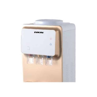 Nikai Water Dispenser 3 Taps Top Load with Refrigerator NWD1900R 3 Taps Hot Normal Cold With Refrigerator Cabinet Anti Bacterial Design