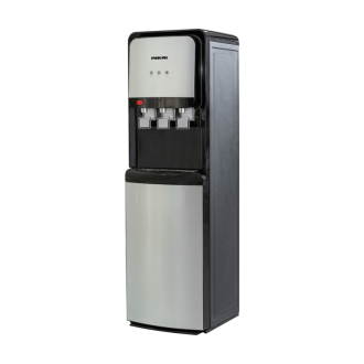 Nikai Water Dispenser 3 Taps Bottom Load With Pump NWD7000BM 3 Taps Hot Normal And Cold Compressor Cooling Steel Tank Anti Bacterial Design