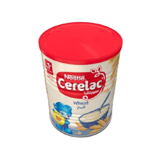 Nestle Cerelac Infant Cereal with Milk, Wheat 350g (Pack of 24pcs)