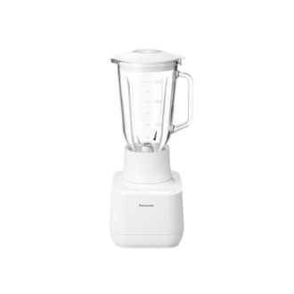 Panasonic Glass Jug Blender 700W for Ice Crushing, Juice, Smoothies & Meals MX-MG5321WTN