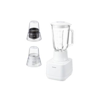 Panasonic Glass Jug Blender 700W for Ice Crushing, Juice, Smoothies & Meals MX-MG5321WTN