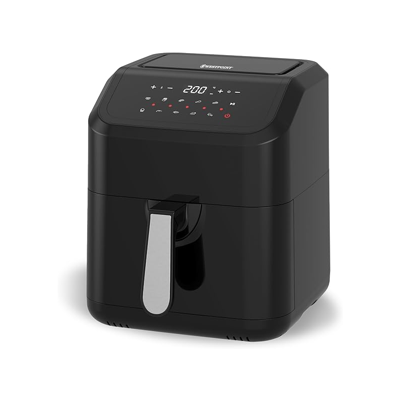 Westpoint Air Fryer 5.0L 1400-1600W, Digital Display, Adjustable Temperature, Healthy Low Oil Fryer Wafy-501623.Dn 1 Westpoint Air Fryer 5.0L 1400-1600W, Digital Display, Adjustable Temperature, Healthy Low Oil Fryer Wafy-501623.Dn
