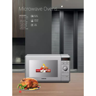 Nikai Microwave 36l Digital 11 Power Levels with Grill Function 1100W NMO360MDG 95 Mins Timer 11 Power Levels 7 Auto Menus