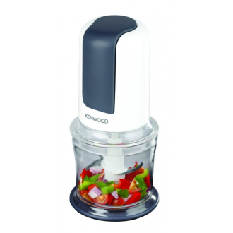 Kenwood Chopper 0.5l Plastic Bowl 500w Ch580 - Stainless Steel Blades 2 Speeds With Pulse Ice Crush Powerful Motor