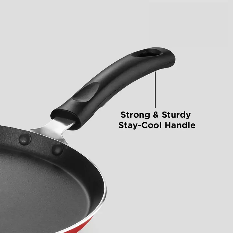 Pigeon Tawa 27Cm Nonstick Flat 280 Cool Touch Handle Sap 152 - 3 Layer Anti Peeling Food Safe Nonstick Coating Extra Thick Layer 6 Pigeon Tawa 27Cm Nonstick Flat 280 Cool Touch Handle Sap 152 - 3 Layer Anti Peeling Food Safe Nonstick Coating Extra Thick Layer