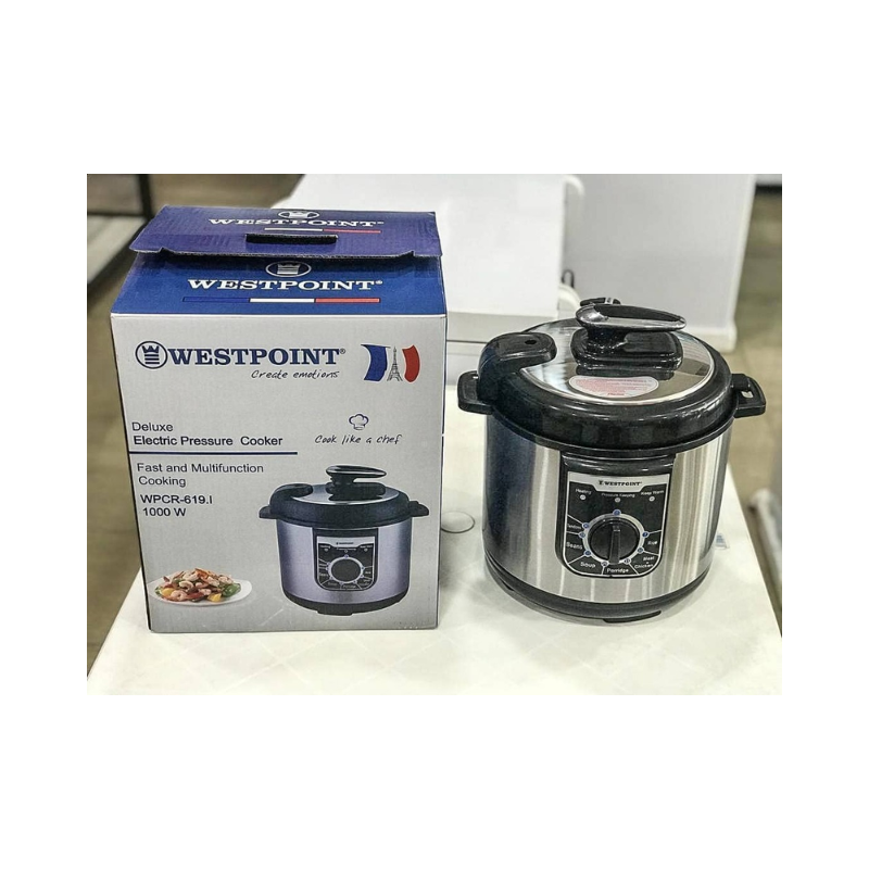 Westpoint Pressure Cooker 6L 1000W Electric Wpcr-619.I 3 Westpoint Pressure Cooker 6L 1000W Electric Wpcr-619.I