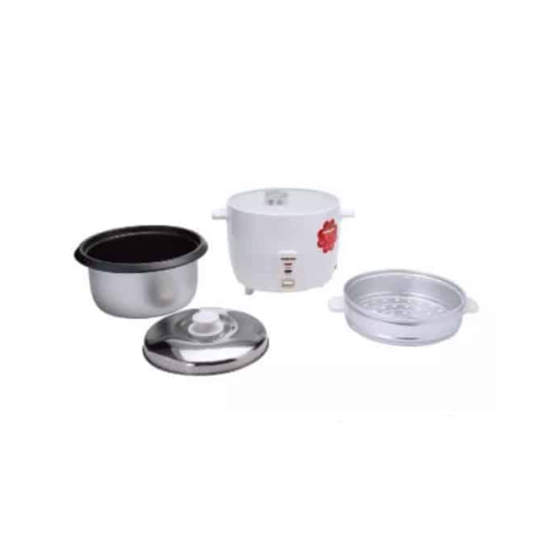 Nikai Rice Cooker 1.8L Keep Warm Function Teflon Coated Inner Pot 700W Nr672N1 Aluminum Steamer Detachable Power Cord Indicator Lights 5 Nikai Rice Cooker 1.8L Keep Warm Function Teflon Coated Inner Pot 700W Nr672N1 Aluminum Steamer Detachable Power Cord Indicator Lights