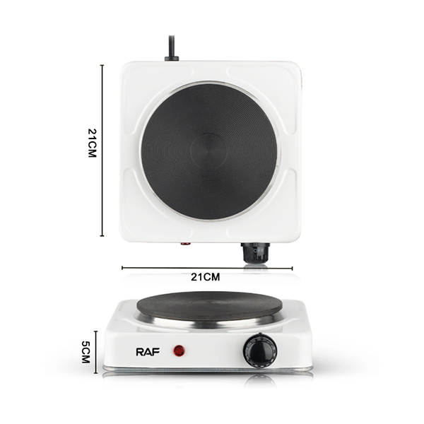 Raf Hotplate 8L 1000W Single, Uniform Heat, Simple Operation R.8010 A 2 Raf Hotplate 8L 1000W Single, Uniform Heat, Simple Operation R.8010 A