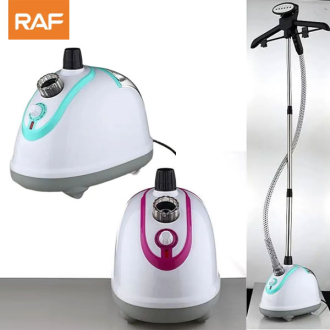 RAF Garment Steamer 1800W Easy to Clean, Continous Steam, High Quality Plastic R.3039