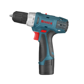 Ronix Cordless Screwdriver Li-Ion 2 Batteries 12V 8012
