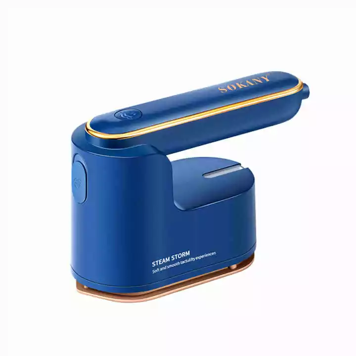 Sokany Mini Garments Steamer Iron Travel Portable 125Ml Water Tank Stainless Steel 1200W Sk-3069