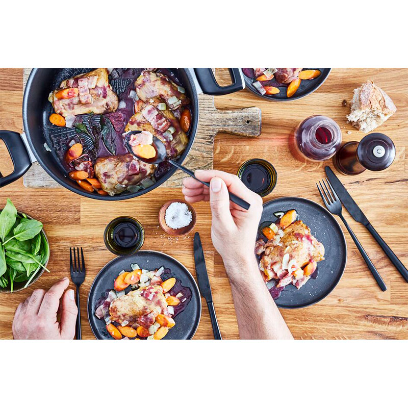 Tefal Unlimited Sautepan 26Cm Non Electric G2553302 Aluminium Material Heat Indicator Thermo Signal Titanium Coating Made In France 13 Tefal Unlimited Sautepan 26Cm Non Electric G2553302 Aluminium Material Heat Indicator Thermo Signal Titanium Coating Made In France