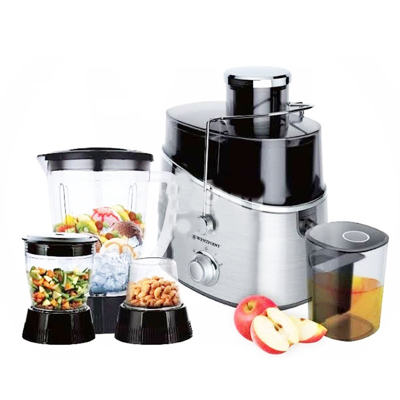 Westpoint Kitchen Chef Food Processor 400W 1.6L Jar 4In1 Blender, Grinder, Mincer, Juicer Stainless Steel Wjc-16418.I 1 Westpoint Kitchen Chef Food Processor 400W 1.6L Jar 4In1 Blender, Grinder, Mincer, Juicer Stainless Steel Wjc-16418.I