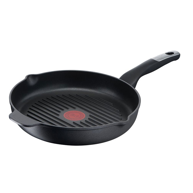 Tefal Unlimited Frypan Grill 26Cm Nonstick Induction E2294074 Aluminium Material Heat Indicator Thermo Signal Titanium Coating Made In France 1 Tefal Unlimited Frypan Grill 26Cm Nonstick Induction E2294074 Aluminium Material Heat Indicator Thermo Signal Titanium Coating Made In France