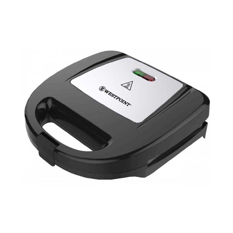 Westpoint Sandwich Maker 2 Slice 820W Stainless Steel Wsmc-6817.Ndr 1 Westpoint Sandwich Maker 2 Slice 820W Stainless Steel Wsmc-6817.Ndr